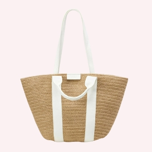 Eco Chic Jute Purse with Cotton Trim – Handmade Sustainable Tote Bag