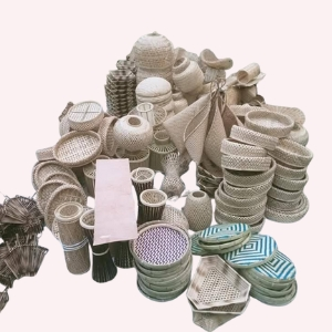 Handcrafted Wicker & Rattan Home Accessories – Bamboo & Cane Baskets, Plates & Hats