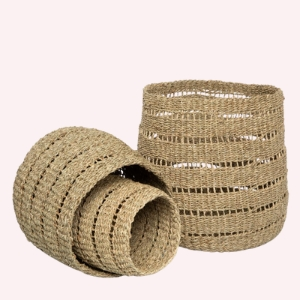 Handmade Jute Basket for Home Décor & Storage