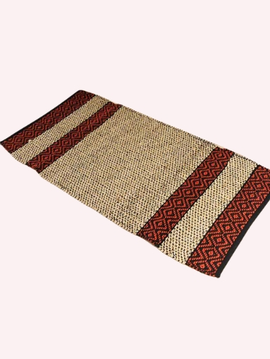 Handwoven Modern Jute Rug – Durable Natural Braided Carpet for Living Room & Bedroom