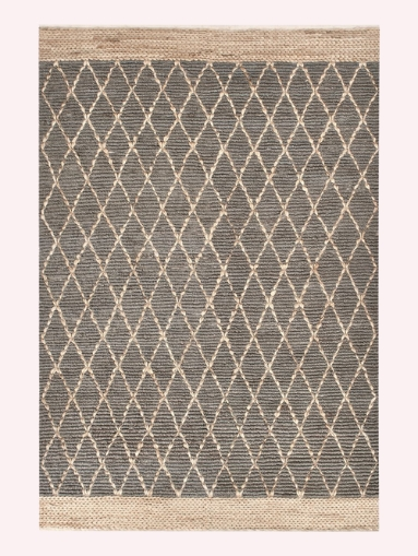 Handwoven Natural Jute Rug – Eco-Friendly Rustic Area Carpet