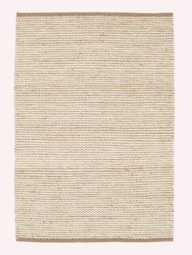 Rustic Handwoven Natural Jute Rug