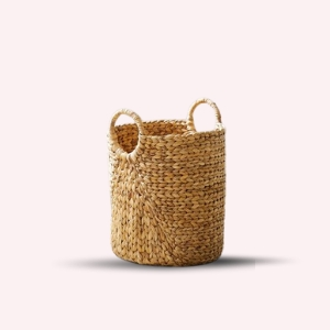 StorageWorks Water Hyacinth Baskets – Woven Wicker Organizer Bin